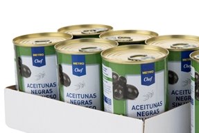 Aro Aceituna Negra con Hueso 150 Gne Contiene 6 Unidades (333 G)