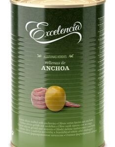 Excellencia Aceituna Manzanilla Excellence Rellena de Anchoa Lata 2000 Gne (4150 G)
