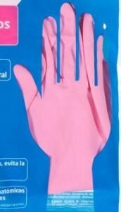 AM guantes flocados tallas S-M