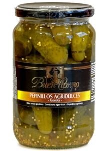 Buen Campo pepinillos agridulces tipo sándwich (370 g)