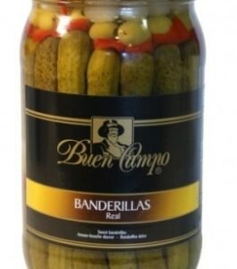 Buen Campo Banderillas Picantes Con Pepino Tarro 1200G
