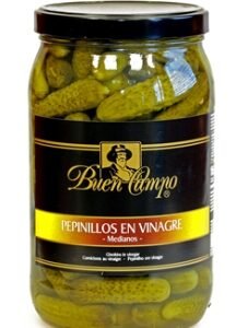 Buen Campo pepinillos 80/100 En Vinagre Tarro 1100 Gne (1966 G)