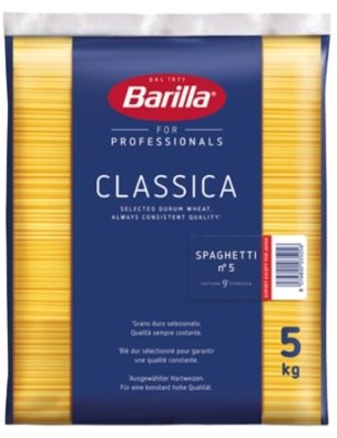 Barilla Bolsa de espaguetis de 5 kg