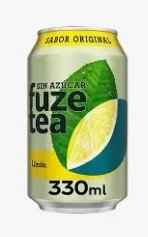 Fuze tea al limon sin azucar lata 33cl