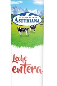 Central Lechera Asturiana Brik de leche entera 1 L