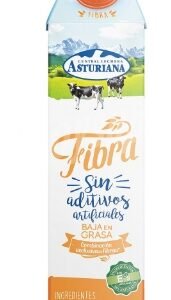 Central Lechera Asturiana Brik de fibra regular 1 L