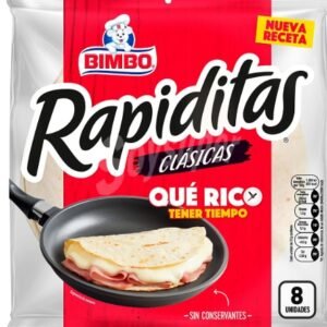 TORTILLAS RAPIDITAS CLASICA 8 UDS 168G