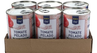 METRO Chef tomate natural pelado lata 6x390g
