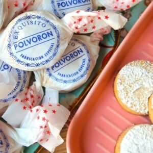 Navidad Polvoron Con Almendras