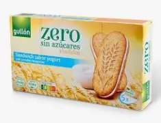 Gullon zero sandwich yogurt s/azucar 220gr