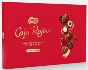 Caja Roja Bombones A Granel