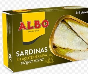 Albo Sardinas en aceite de oliva virgin extra 120g