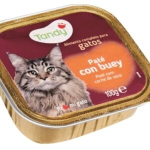 Tandy Gatos Pate con buey 100g