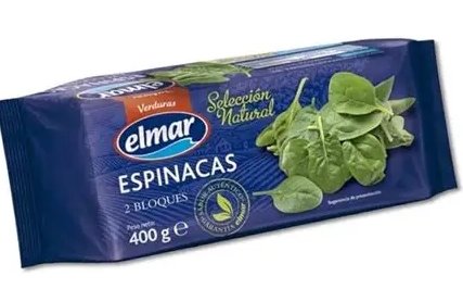 Elmar Espinacas 400gr