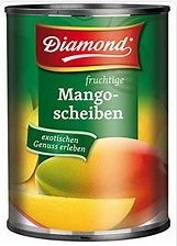Diamond Mango en rodajas en almibar ligero 425g