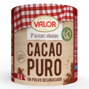 Cacao valor puro en polvo sin azucar