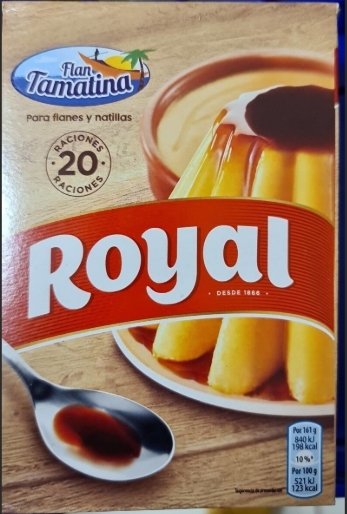 ROYAL FLAN