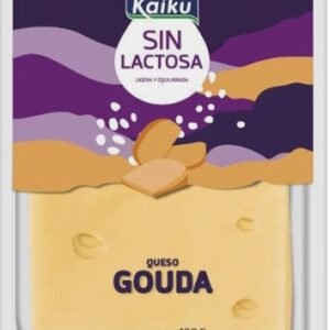 Queso kaiku gouda sin lactosa lonchas