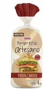 Bimbo ARTESENCIA BURGUER PATATA 290G