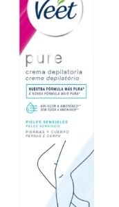 crema depilatoria veet piel sensible