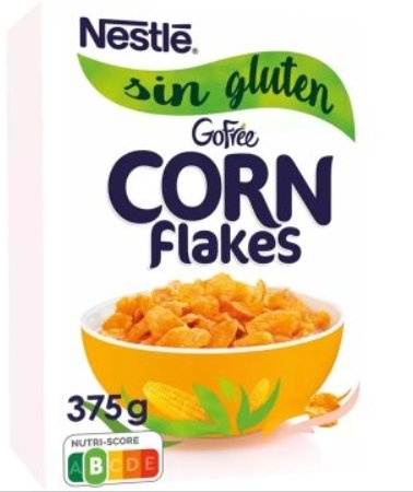 cereales nestle corn flakes sin gluten 375gr