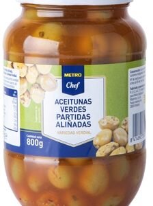 METRO Chef aceituna verdial aliña frasco 500 gr (800 g)