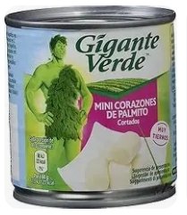 GIGANTE VERDE corazones de palmito