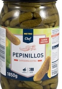METRO Chef pepinillos sabor anchoa 1100 gr (1850 g)
