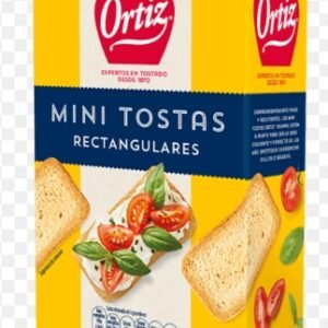 Bimbo ORTIZ MINITOSTAS RECTANGULARES 100gr