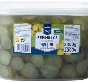 METRO Chef  pepinillos en rodajas agridulces 1900gr