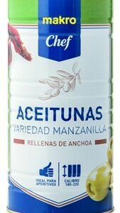METRO Chef aceitunas negras deshuesadas especiadas 700gr (1400 g)