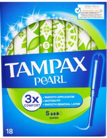 TAMPAX PEARL SUPER 18U
