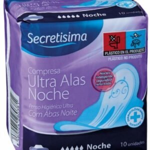 Secretisima compresa noche con alas