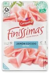 Jamon cocido Finissimas campofrio 115gr