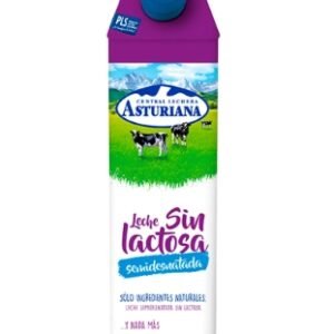 Asturiana leche S/Lactosa semidesnatada 1L