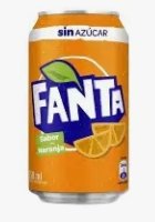 Fanta naranja zero lata 33cl