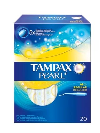 Tampax pearl regular 20U