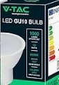 V-Tac LED GU10 bombillas blanco caliente 3000k