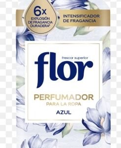 Flor Lavandería Perfumada con Fragancia Azul Fresca, Hasta 36 Dosis, 720 ml