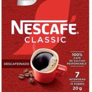 Nescafe cafe descafeinado 10 sobres