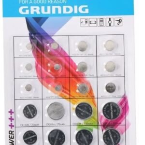 Grundig Pack de Pilas de botón Pack 20
