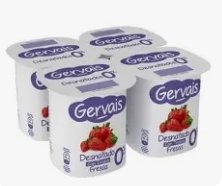 Gervias desnatado Con Trozo Sabor Fresa 0%