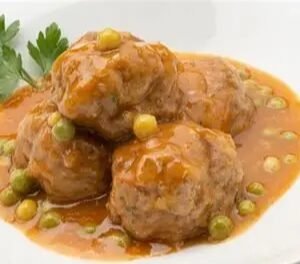 Vivo Albóndigas con Guisantes