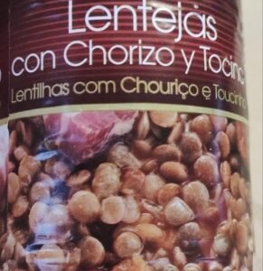 Vivo Lentejas con Chorizo y Tocino