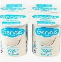 Gervais yogurt natural
