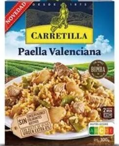 Carretilla Paella Valenciana 275g