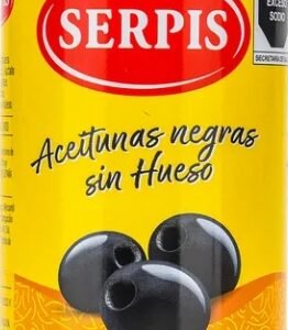 Serpis aceituna negra dehuesada tin 2000 gr (4250 g)