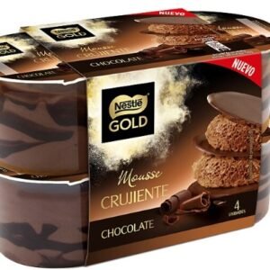 Nestle Gold Mousse Crujiente 4x57g