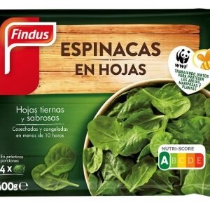 Findus Espinacas en Hojas 400g
