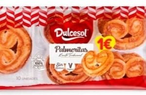 Dulcesol Palmeritas 113gr